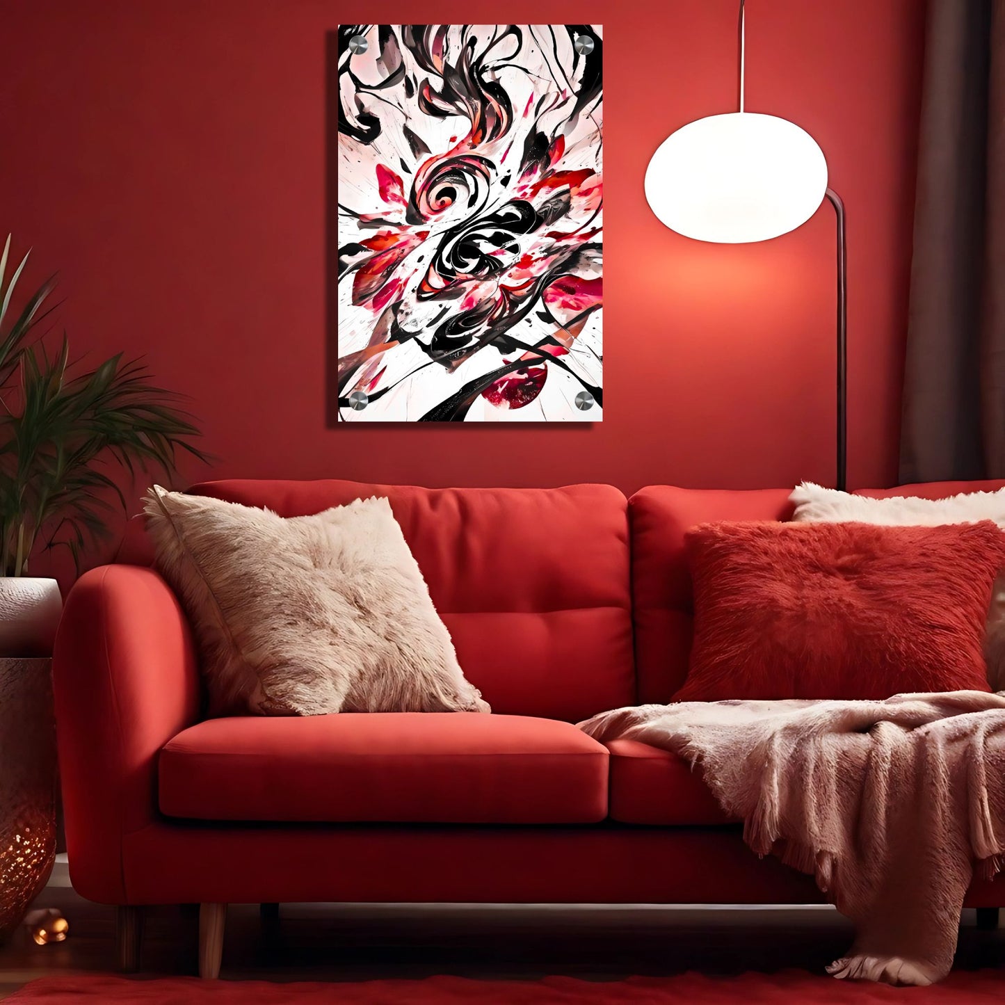 Family’s Crimson Bloom